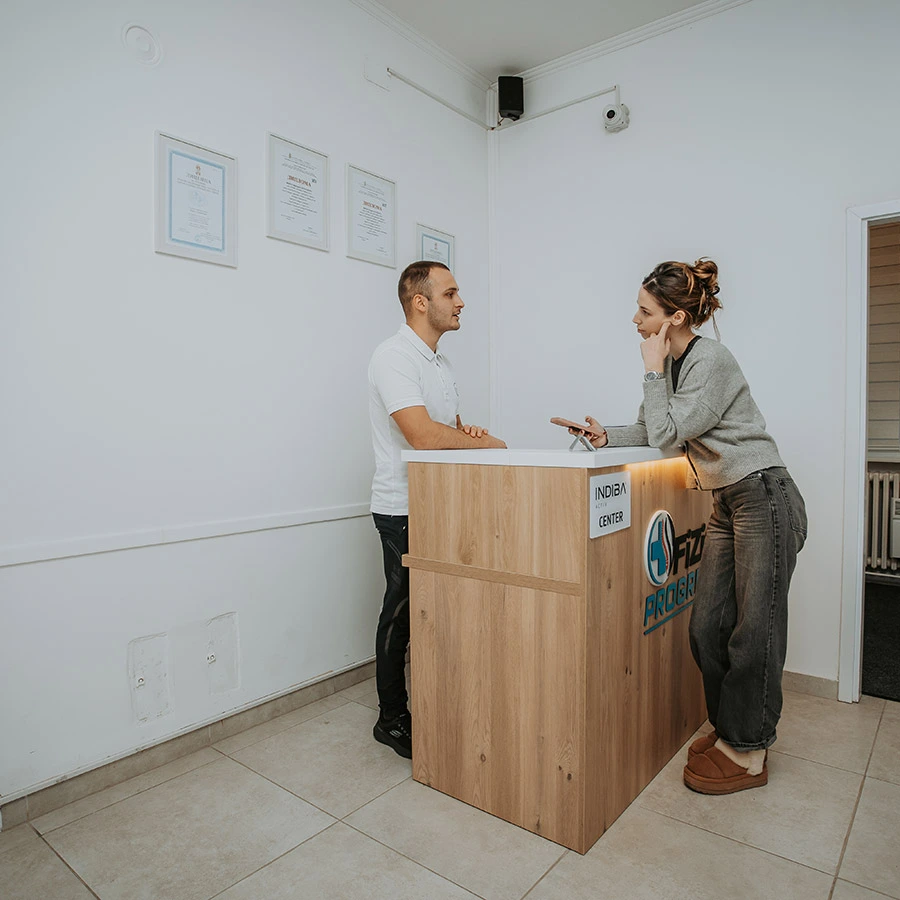 Fizio Progress - recepcija, fotografija 2