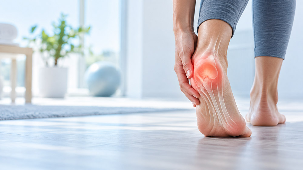 Bol u peti pri hodanju – plantarni fascitis (petni trn), uzroci, simptomi i lečenje